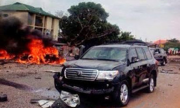 Again!!!!!! Second Bomb Goes Off In Kaduna: Affects Buhari’s Convoy [Photos]
