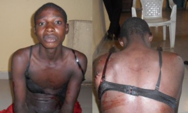 Kaduna Bomb Blast Suspect Disguised as Woman Undressed by Military