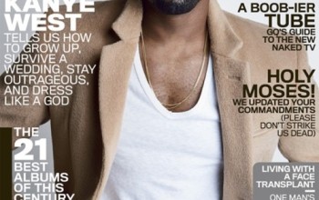 Controversial Rapper, Kanye West Is Sartorial For GQ Magazine’s August 2014 Issue