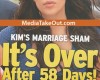 oooooOMG!! Kanye West leaves Kim K after just 58 days of marriage! Lol