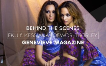 Go Behind the Scenes of Eku & Kessiana Edewor’s Genevieve Mag Shoot with Ndani TV | Watch