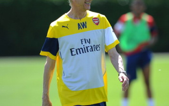 Arsene Wenger back to Training at Arsenal After World Cup (PHOTO)