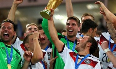 Germany destroy World Cup Trohpy