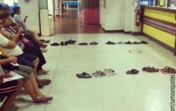 Very Funny LOL: Check Out The New Way To Stand In Line