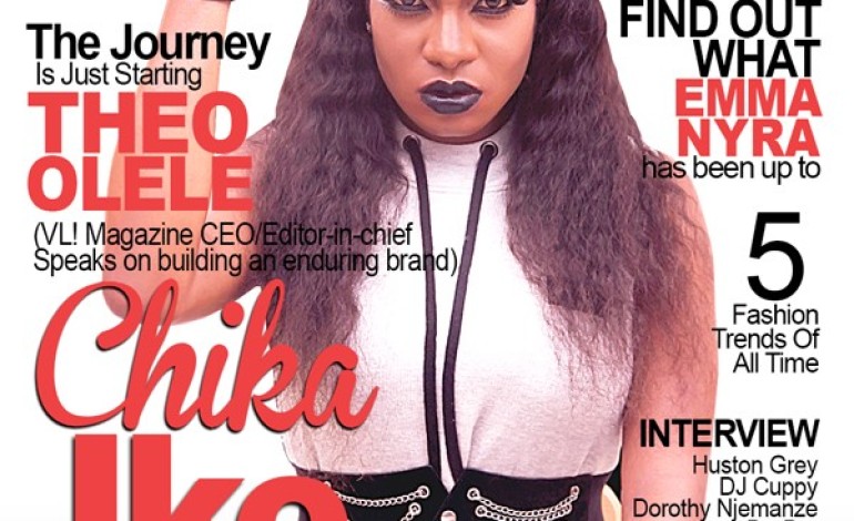 Nollywood Actress Chika Ike Covers VL! Magazine Nigeria New Issue