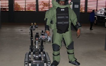 See the High Tech Bomb Disposal Robot given to Nigerian Police by US Ambassador