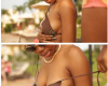 Miss Ghana 2010-Stephanie Karikari puts her bod on display in a very tiny bikini