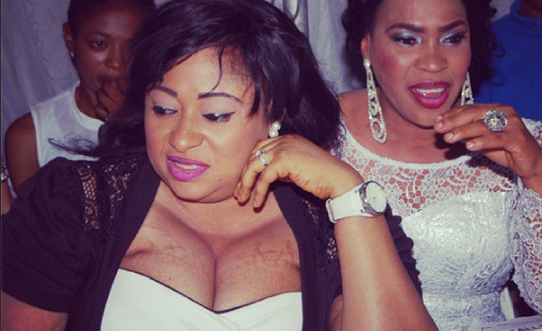 Ronke Oshodi Oke, her boobs & other stars attend Malaika’s album launch