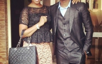 WoW! Photo: Paul & Anita Okoye looking stylish as they head to church