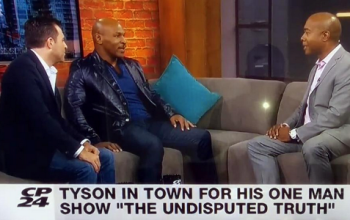 Mike Tyson curses out host live on TV after host mentions his rape conviction
