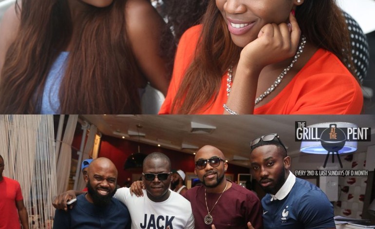 The Party don’t Stop at Grill at the Pent! Banky, Toke, Uti & Fun Guests Hang Out in Lagos