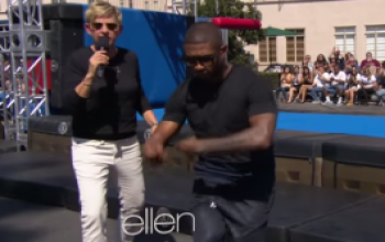 Usher Tries To Be An American Ninja Warrior, But Does He Have The Moves… Bang-Bang-Bang! [Video]