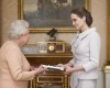 Photos: Angelina Jolie meets the Queen of England, made a Dame