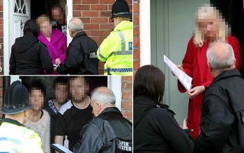 Rude awakening: Nightmare neighbours handed warnings and eviction notices at their homes