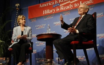 Warren Buffett Backs Hilary Clinton For Next US President
