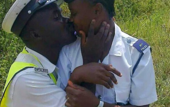 3 Tanzanian Police officers Fired after Kissing Photo goes Viral