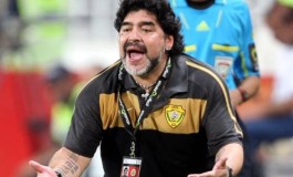 Video: Maradona Caught Hitting Girlfriend