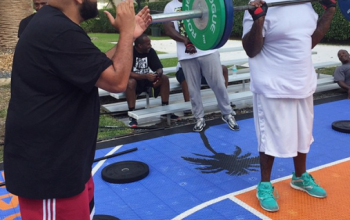 Photos: Rick Ross upping his game to lose more weight
