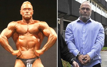 Champion bodybuilder jailed for swindling £28,000 by claiming he was too ill to walk – even though he managed to win 'Mr Wales' contest TWICE