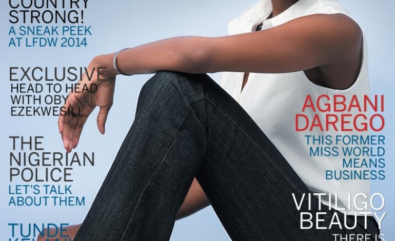 Agbani Darego Covers Style Mania Magazine November Edition