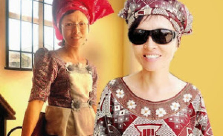 LMAO! Chinese woman married to a yoruba man tells her exciting story “Day I pounded yam”