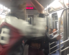 What A Crazy Slapp! Hoodrat Jawn In Cheap Shoes Gets Slapped Into Oblivion On NY Subway [Video]