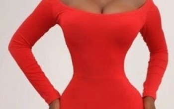 See what waist cinchers has done to this Ghanaian lady's body