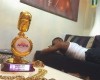D’banj shows off and boasts about his latest AFRIMA Award
