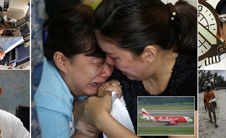 Revealed: Pilot of missing AirAsia jet carrying 162 people was denied request to climb in stormy weather