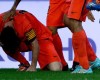 Bad! Messi Hit In The Head With Bottle, Booked By Official