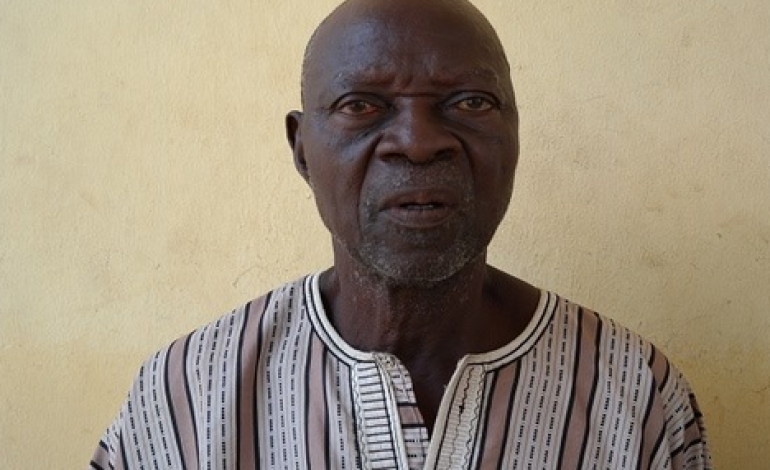 Photo: 80yr old man arrested for allegedly raping 12yr old in Ekiti