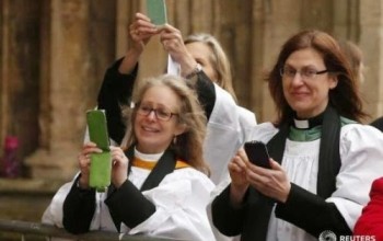 The Church of England consecrates its first woman as a bishop