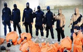 Gruesome Photos Of ISIS About To Execute 8 Iraqi Police Officers Released