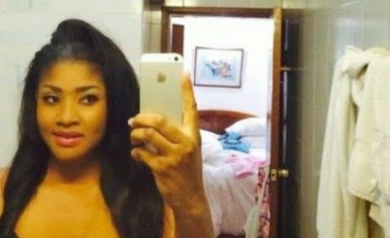 Actress Angela Okorie’s bathroom selfie surfaces online