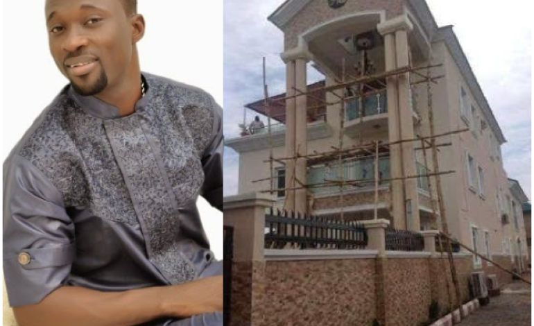 Pic: Fuji musician Malaika builds multi-million naira house in Lagos