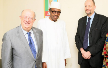Buhari meets with EU election monitoring team (photos)