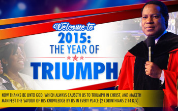 Welcome to 2015: The Year of Triumph And Happy New Year!