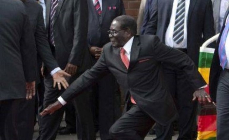 27 of Mugabe’s Guards Suspended Over His Embarrassing Fall