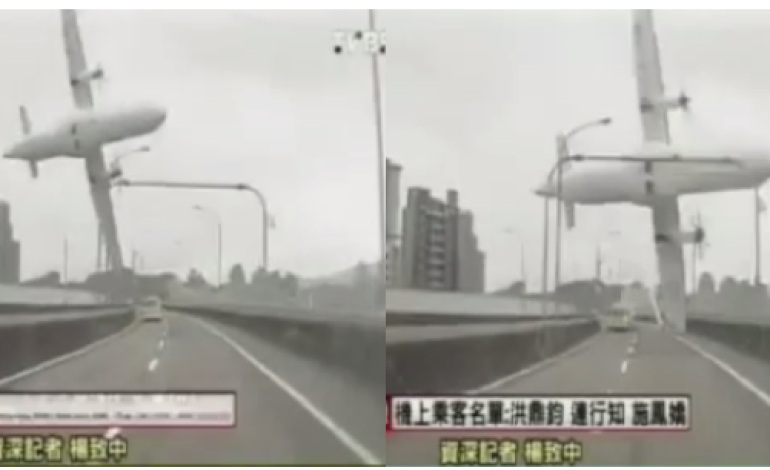 Video: TransAsia plane crashes in Taiwan river- 15 killed, 30 missing