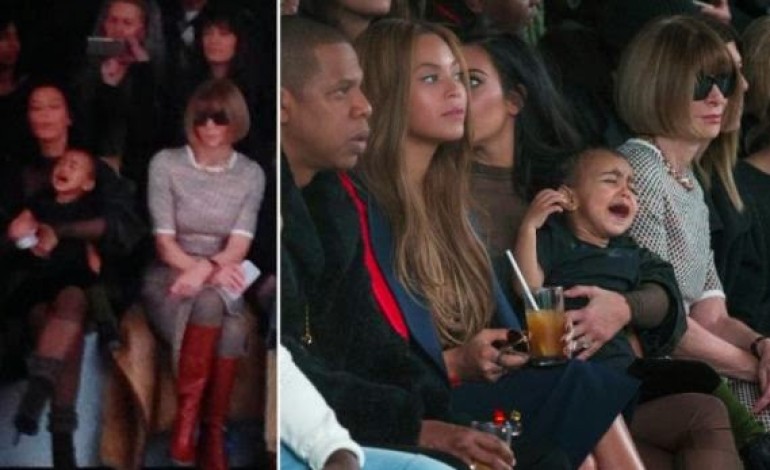 See Vogue editor Anna Wintour’s reaction as North West throws tantrum