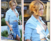 Photo! Beyonce nearly exposes bo obs as she goes bra-less in denim