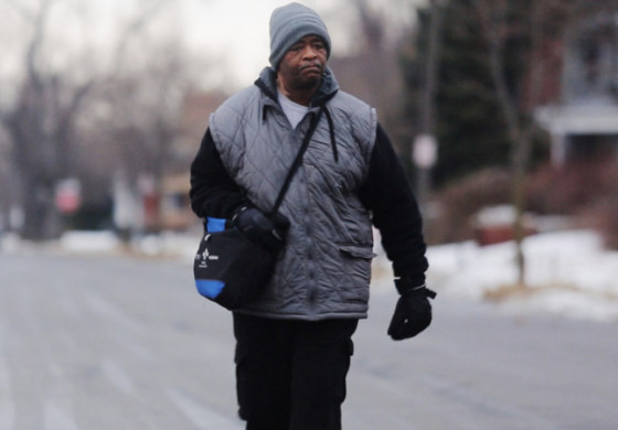 This factory worker walks 21 miles a day to get to work