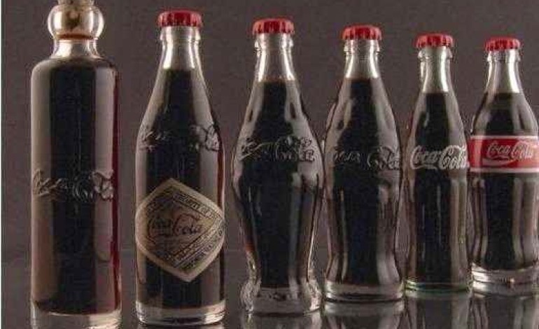 Vintage bottles! Check out Coke’s transformation through the years