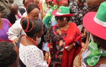 Patience Jonathan: “If You Vote APC You Will Go to Prison. I’m not Ready to Feed my Husband in Prison”