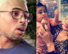 Chris Brown mad at his babymama for leaking baby news, to reduce her child support