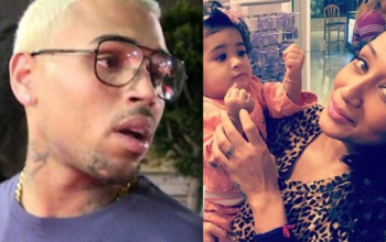 Chris Brown mad at his babymama for leaking baby news, to reduce her child support