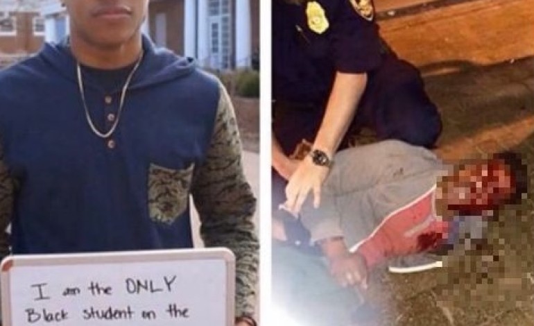 Outrage as African American Male Student of University of Virginia Bloodied During Police Arrest