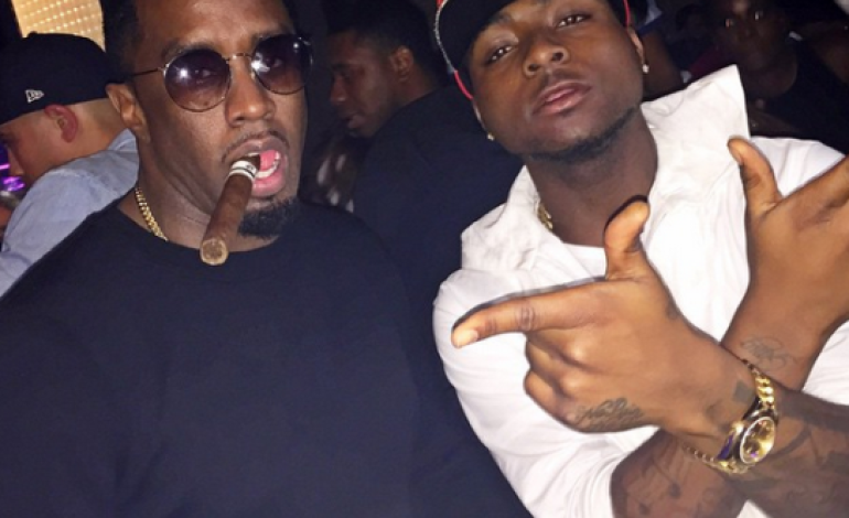 Photo: Davido hangs out with Diddy at Miami nightclub