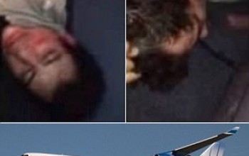 Dramatic moment passenger who yelled 'Jihad! Jihad!' was pinned by terrified fellow fliers on board Washington United flight