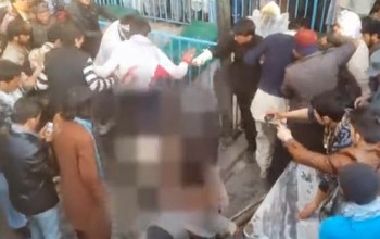 Graphic: Mob beats mentally ill woman to death for burning the Koran in Afghanistan